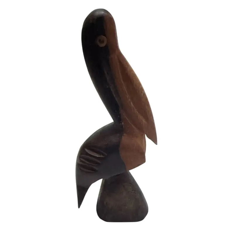 Wooden Carved Pelican