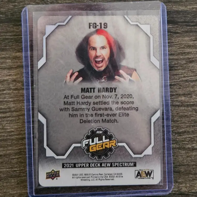 Matt Hardy Full Gear AEW Spectrum 2021