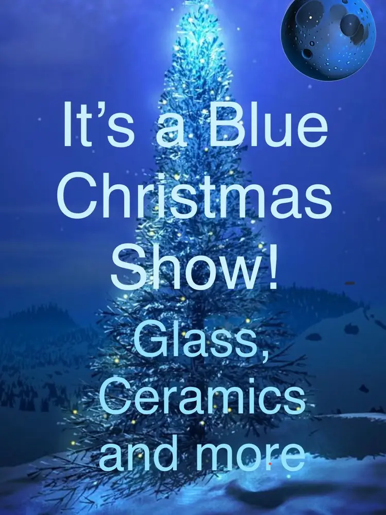 Blue Glass, Paperweights, Ornaments, China Etc….