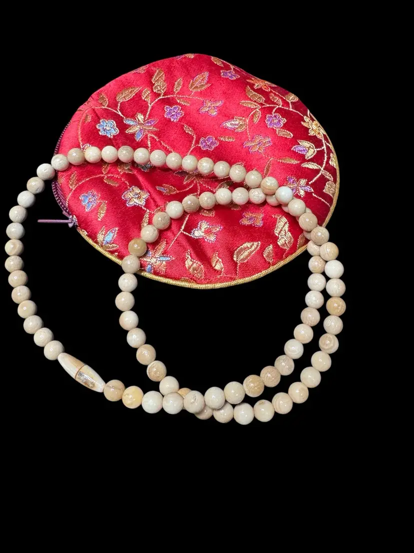 Mammoth Fossil Bone Necklace