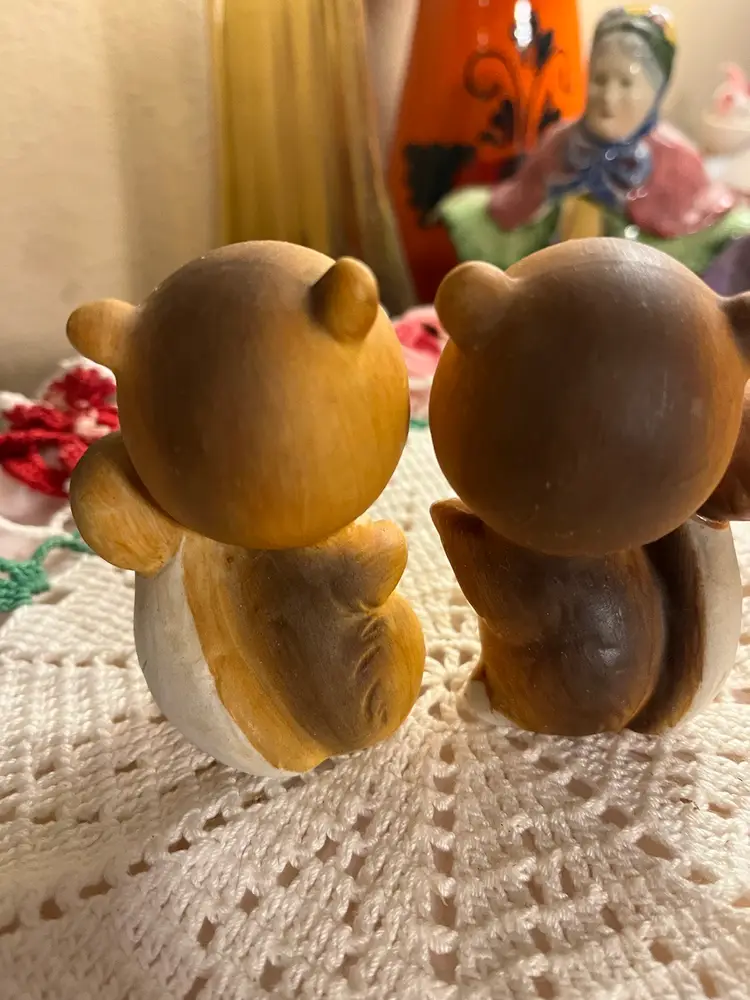 VINTAGE LEFTON SQUIRRELS,  FIGURES TAIWAN