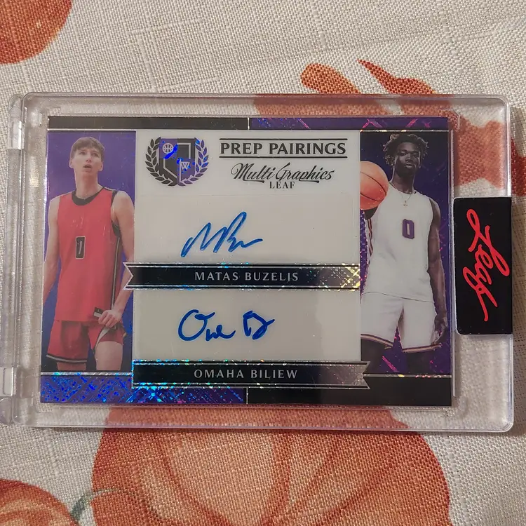 Matas Buzelis / Omaha Biliew Auto. #7/25.