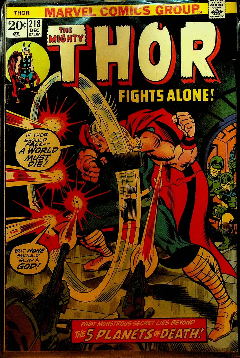 Thor 218 Marvel Comics