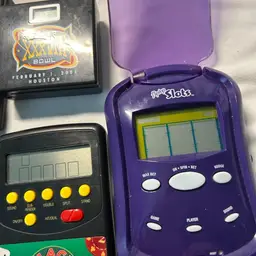 Video Hand Held Games & Houston Super Bowl 2/1/04