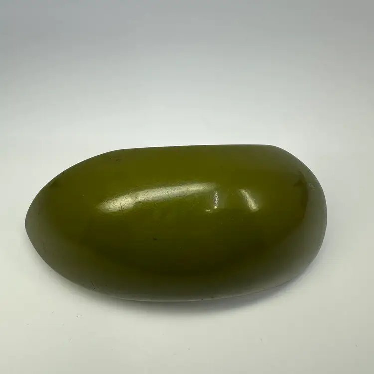 Vintage Deco MCM Green Bakelite Shoe Clip