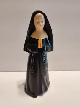 Vintage 1960's Hoover Praying Nun Blow Mold
