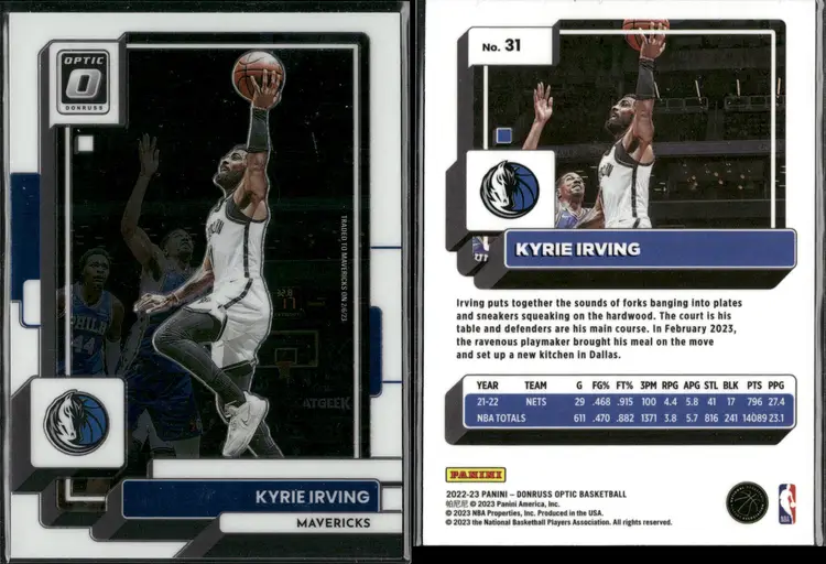 Kyrie Irving  Lot of 20  Basketball Cards  Dallas Mavericks    NBA-CC32