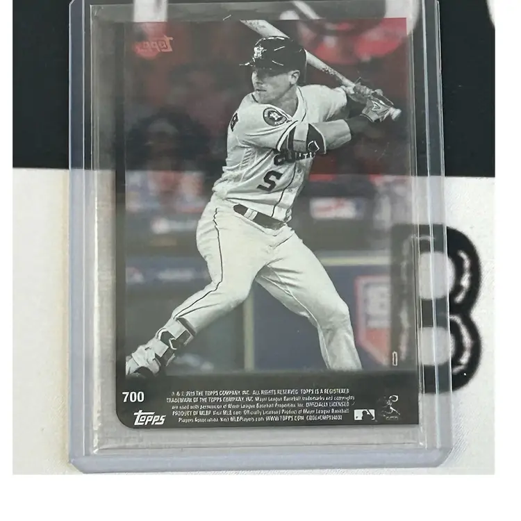 2019 Topps Alex Bergman Clear 01/10