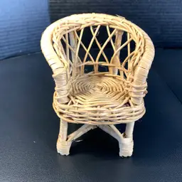 Miniature Wicker Chair
