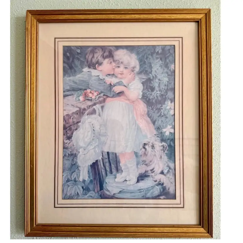 Framed Art Print Over The Garden Wall 16x20