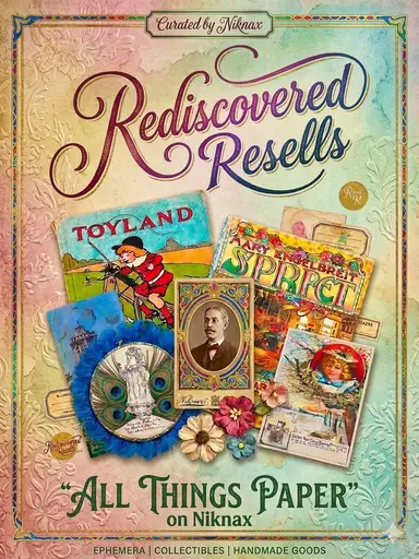 All Things Paper & More- Ephemera-Art-Books-Craft Supplies & More