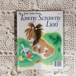 Little Golden Book Tawny Scrawny Lion