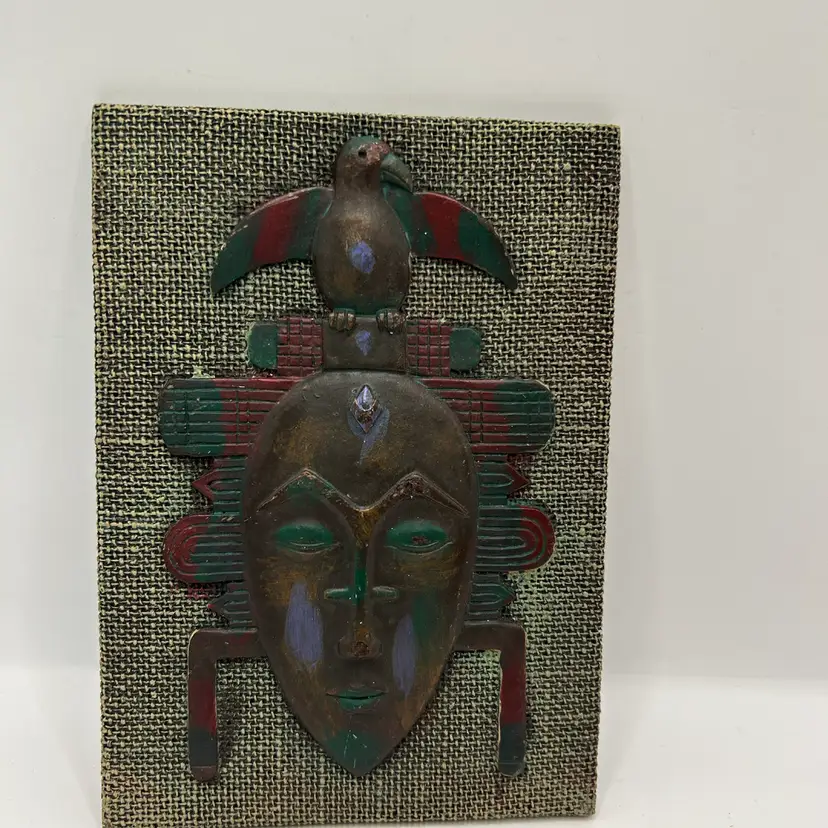 African Style Tribal Art - Mask 6 3/4X 4 3/4