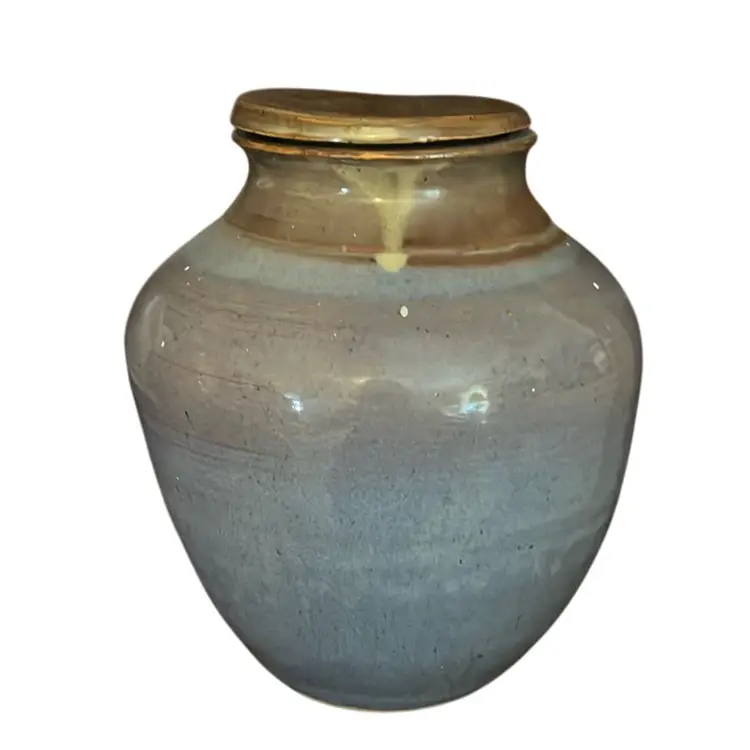 Pottery Flat Lidded