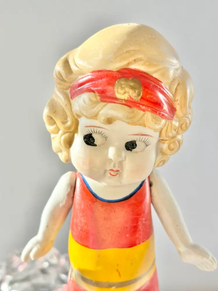 Frozen Charlotte; Bisque Doll