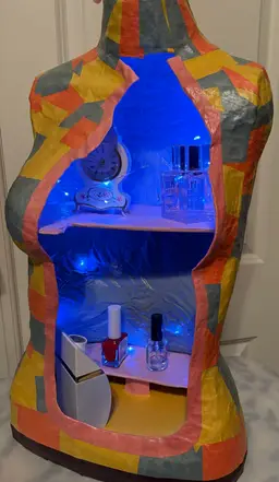 Display Shelf Mannequin