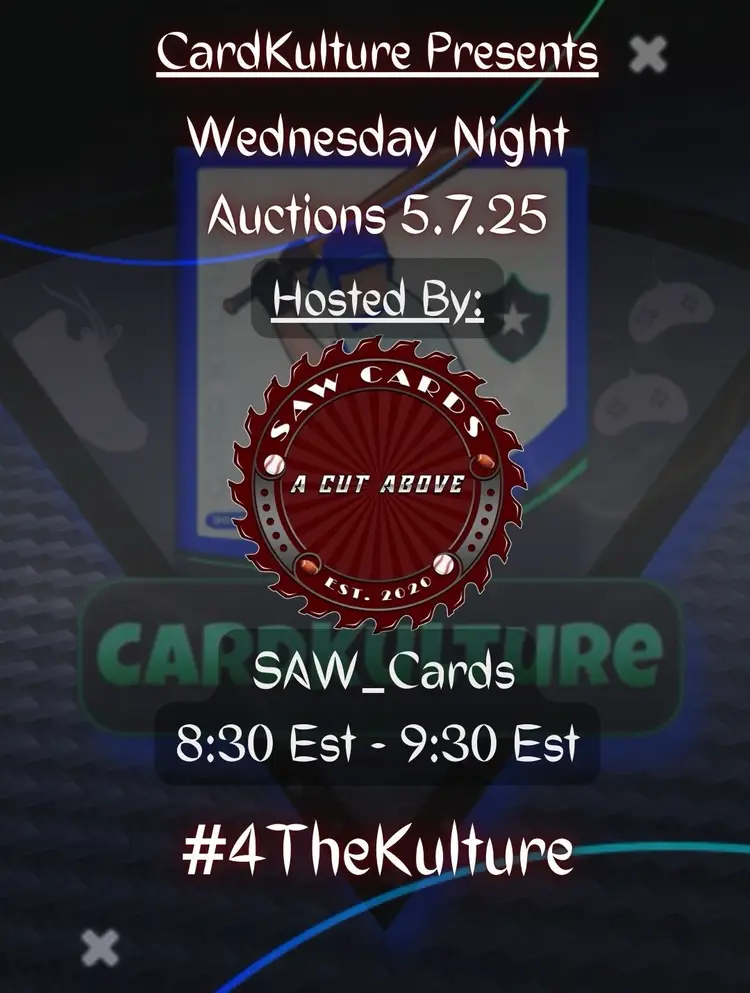 SAW_Cards Wet Wednesday Auctions