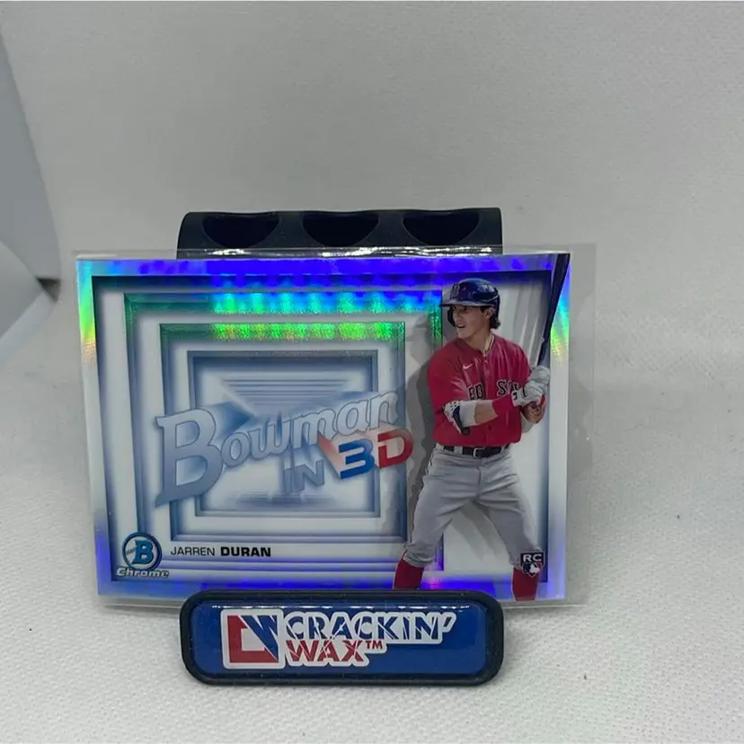 2022 Bowman Chrome in 3D Jarren Duran #B3D-10 Boston Red Sox 