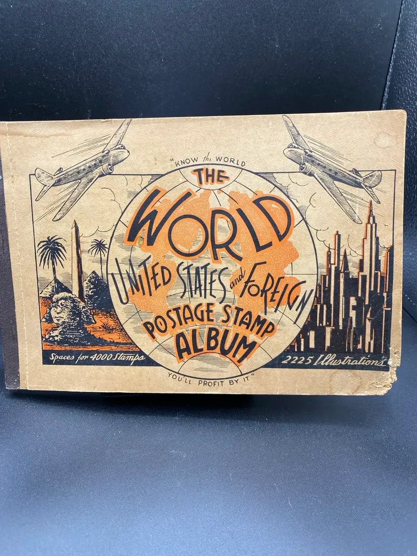 The World United States And Foreign Postage Stamp Album