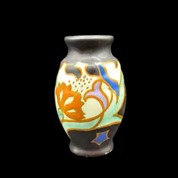 Royal Goedewaagen 1920’s Pottery Vase Hand Painted Signed 4”