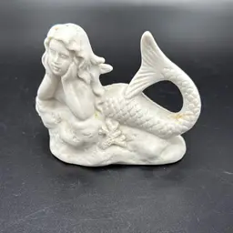 White Porcelain Mermaid Shaker