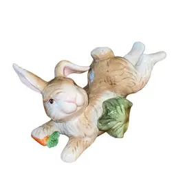Vintage Kaldun & Bogle Bunny Figurine 5” Handpainted Discontinued