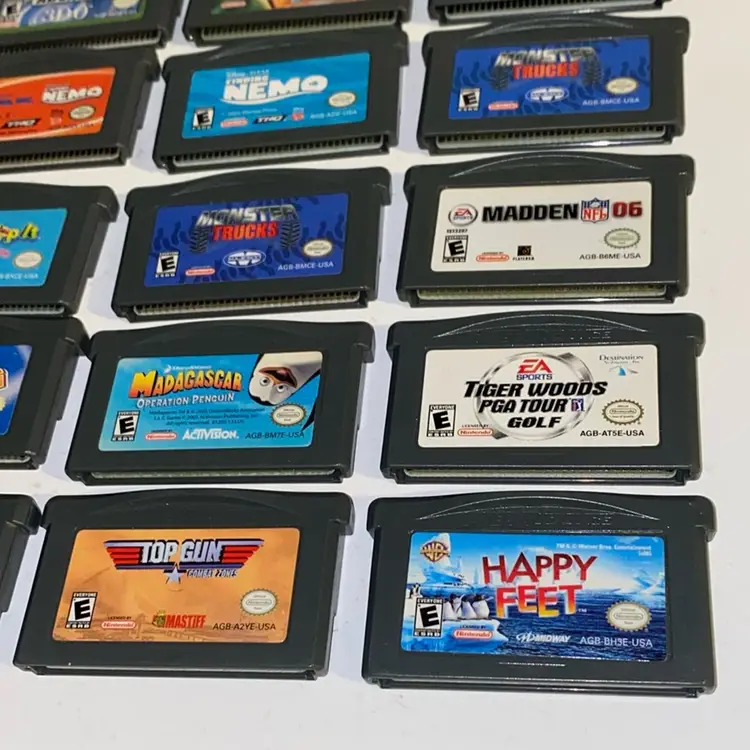 Lot Of 26 Video Games, For Nintendo DS & Game boy Advance
