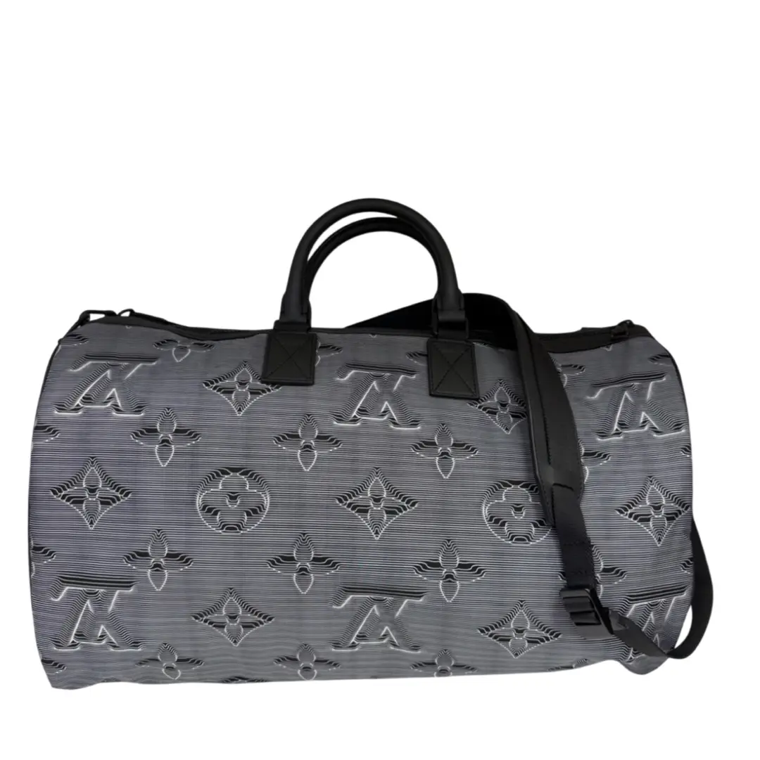 Louis Vuitton 3D 2054 Virgil Abloh Reversible Keepall Bandouliere