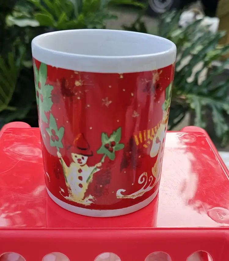 Stoneware - Snowman Christmas Mug - Test Rite International Company LTD