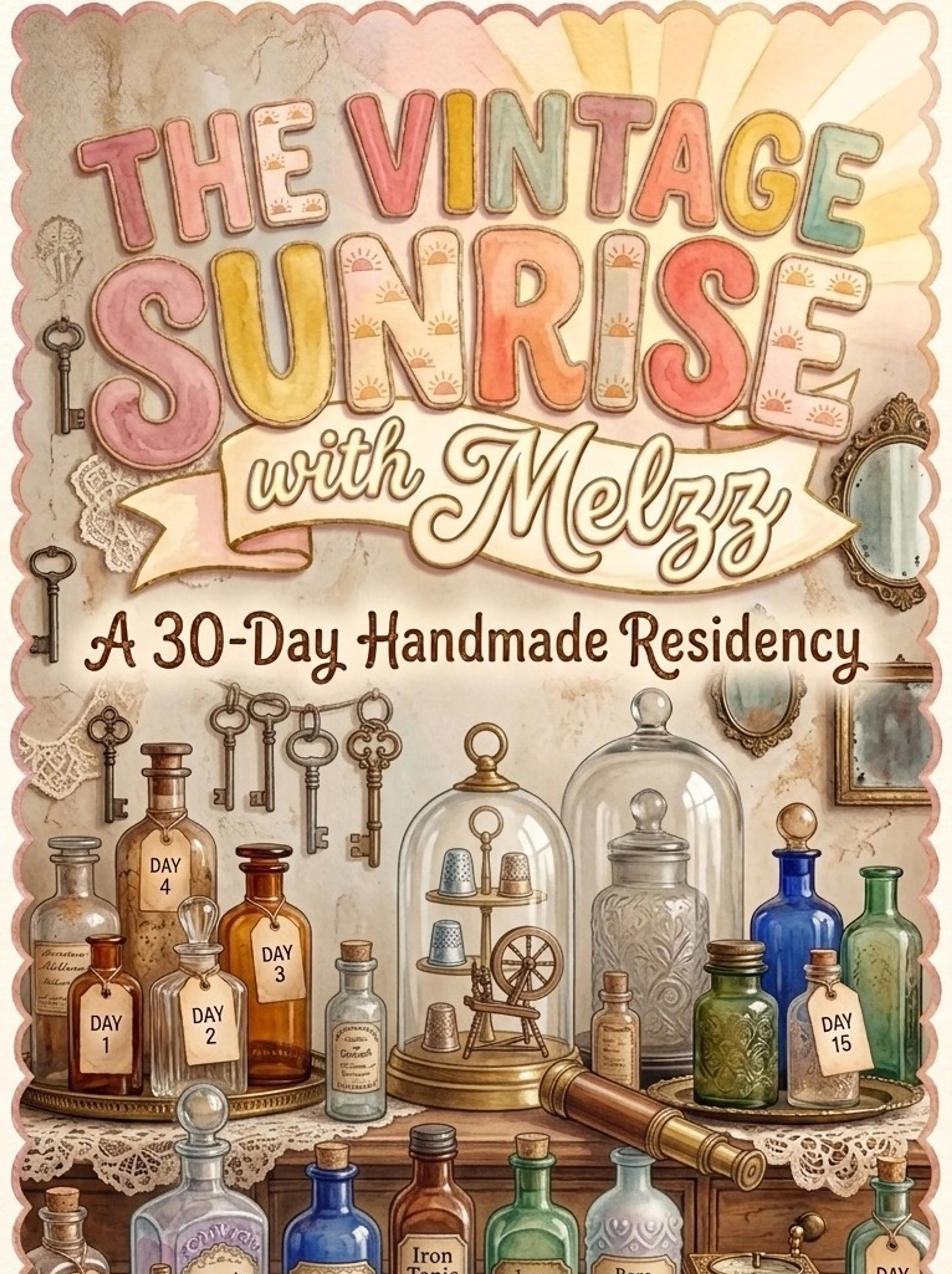 Join Me Monday-Friday! 30 Days,30 Items! 