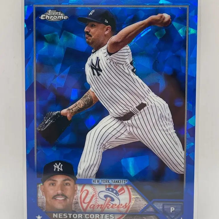 Nestor Cortes, 2023 Chrome Sapphire, New York Yankees