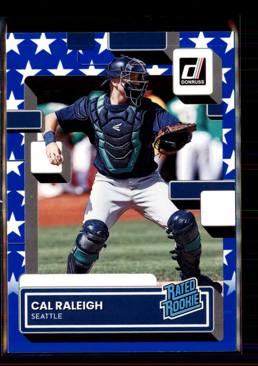 Cal Raleigh 2022 Donruss Stars And Stripes #39 - Seattle Mariners - (2-90)
