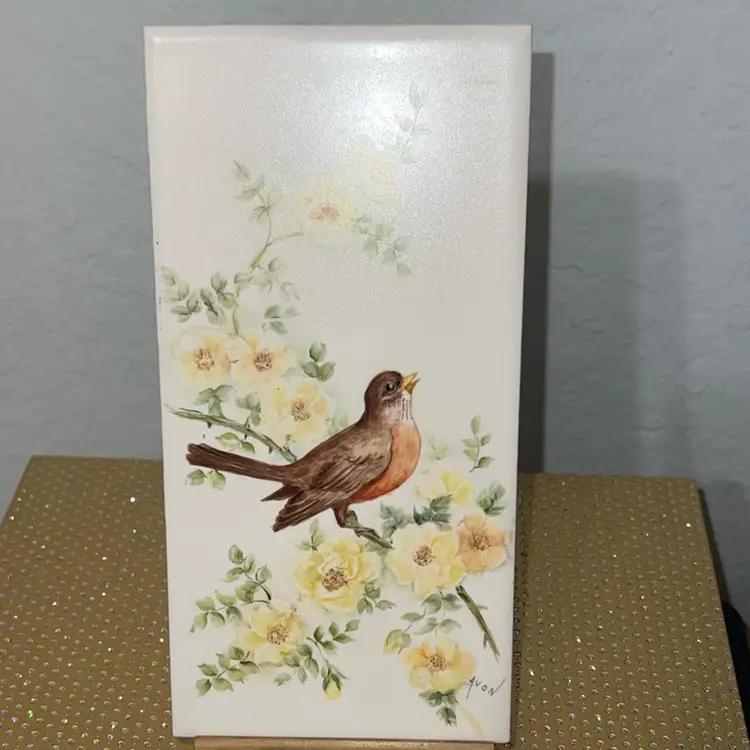 Red Robin 4.25"x 8.5" Avon Ceramic Tile