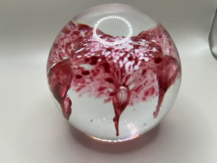 Vintage Art Glass Paperweight