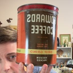 Vintage Edwards coffee tin