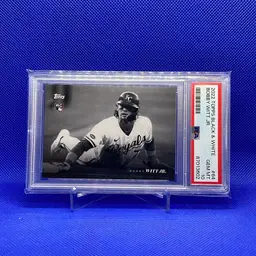 2022 Topps Black And White Bobby Witt Jr RC PSA 10 Kansas City Royals