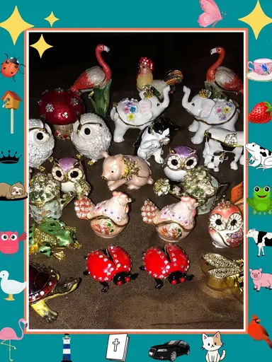 Trinket Boxes, Glass Animals From Ukraine And More With Jenikay!