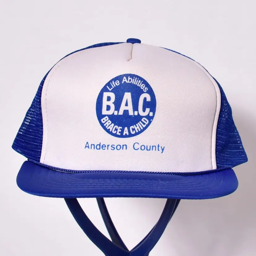 Sportsman Buck A Cup Brace A Child Vintage Trucker Style Ball Cap