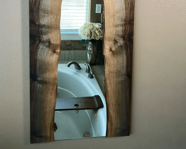 Blacktail Studio Live Edge Mirror