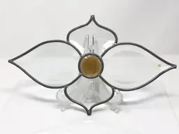 Beveled Art Glass Centerpiece