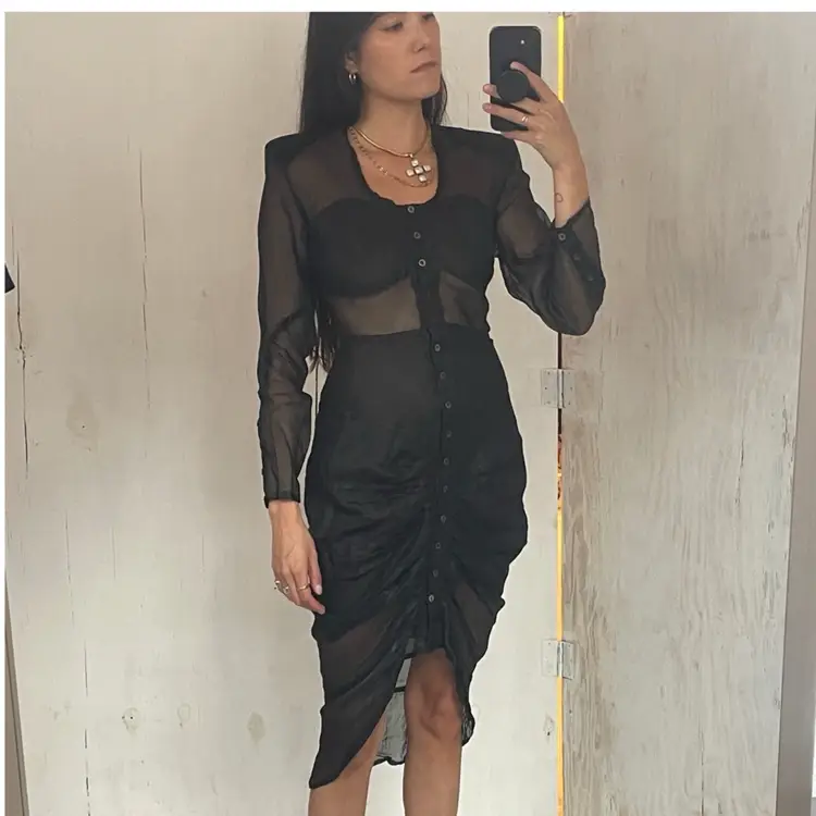 90s Nick Coleman Linen Dress