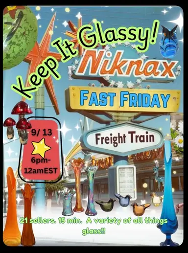 Keep it glassy Fast Friday freight train