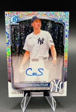 Cam Schlittler Auto /299 Bowman 1st