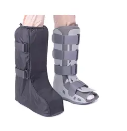 Walking Boot Cover Hook Loop High Medium, Waterproof Protector Black, ARUNNERS