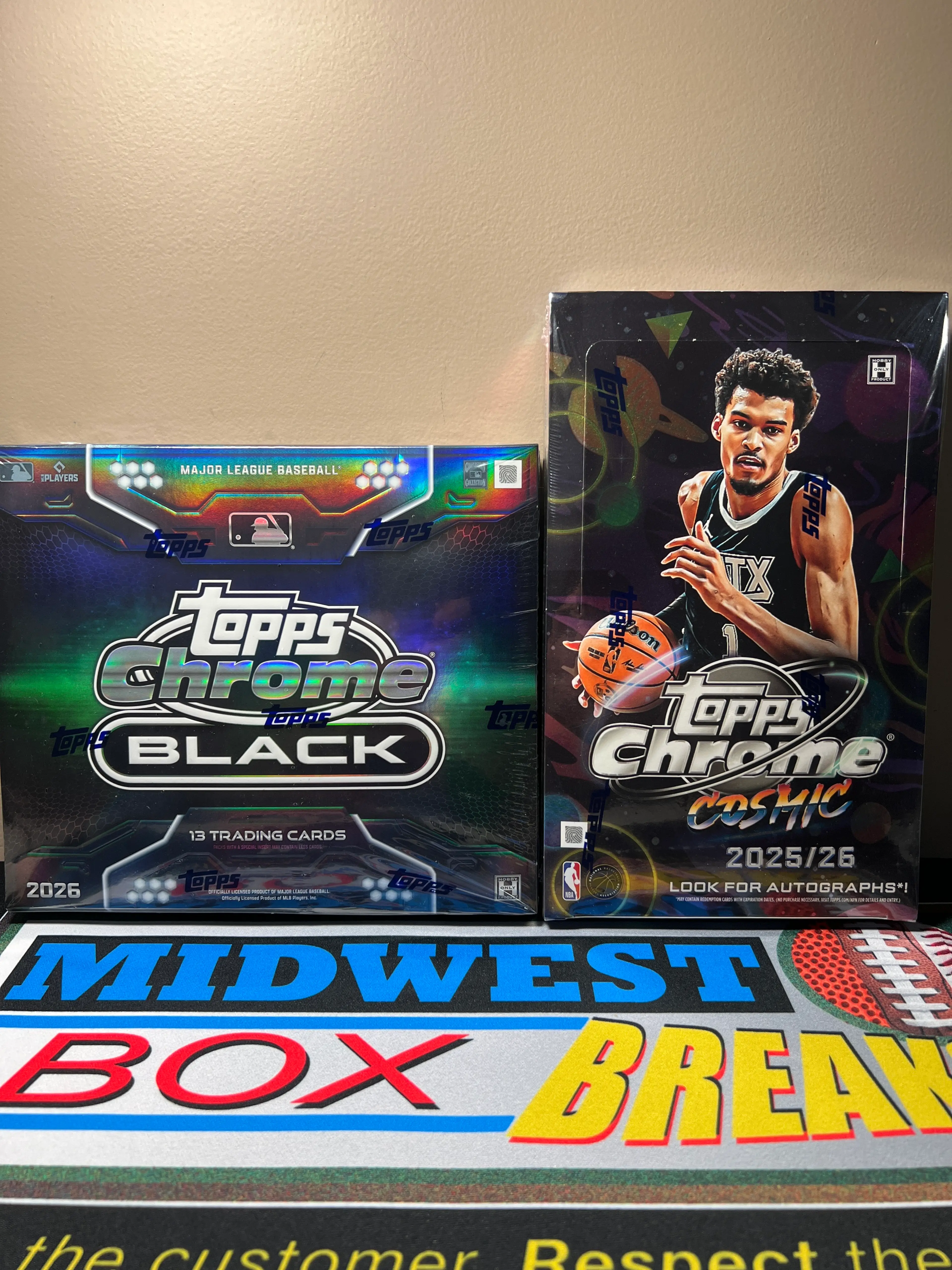 Topps Chrome Black/Cosmic Basketball Release Day