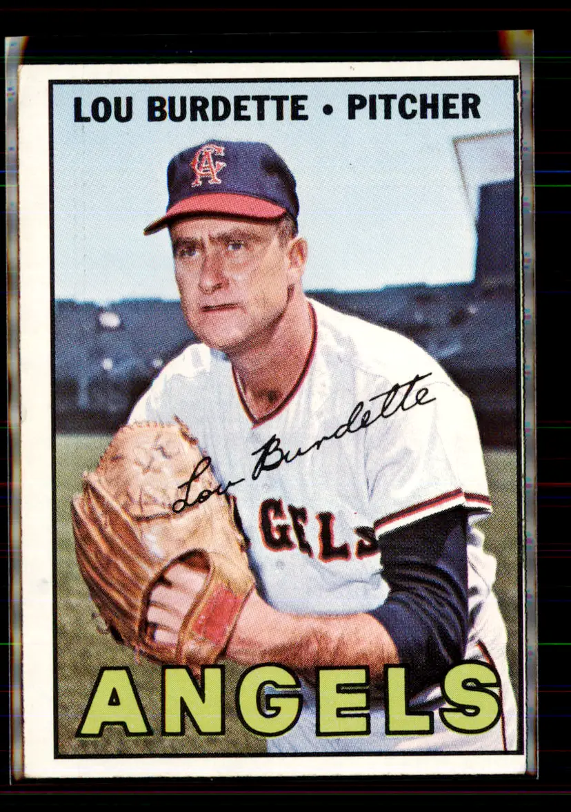 Lou Burdette 1967 Topps #265 - (144) - California Angels