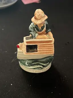 Sebastian Figurine 1942 Lobsterman Signed