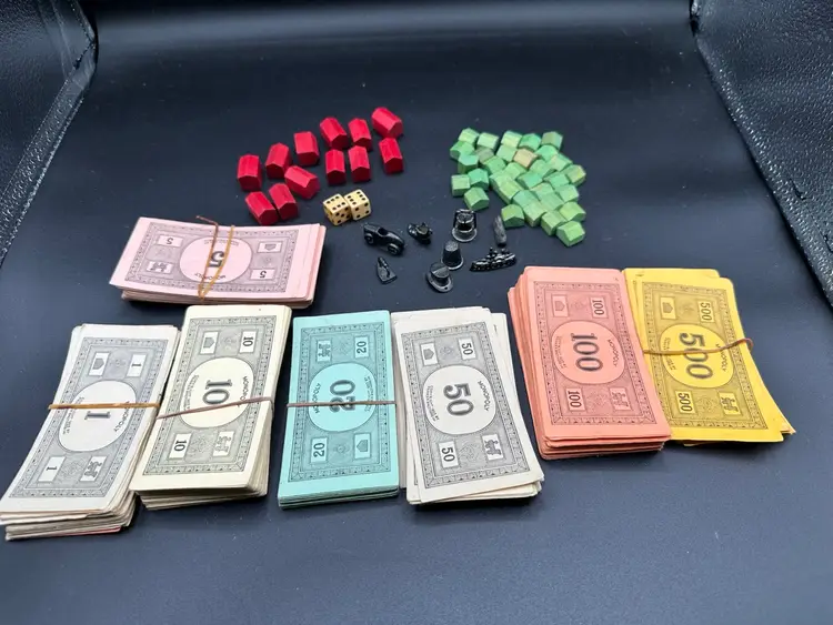 Vintage Monopoly Pieces Lot