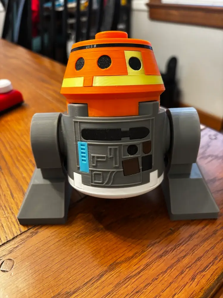 500% Scale 3d Printed Chopper