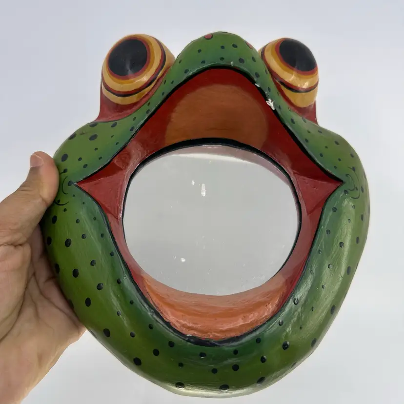 Frog Face Mirror Made In Indonesia